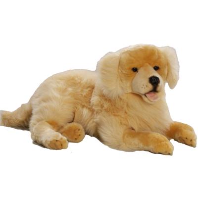 Carl Dick Pluche golden retriever - 60 cm - honden knuffel - liggend - huisdier knuffel
