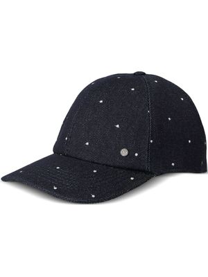 Maison Michel casquette Tiger en jean - Bleu