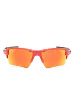 Oakley lunettes de soleil géométriques Flax 2.0 - Rouge - thumbnail