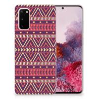 Samsung Galaxy S20 | TPU bumper | Aztec Paars