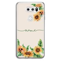 Zonnebloemen: LG V30 Transparant Hoesje