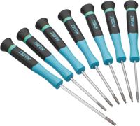 HAZET Elektronica schroevendraaiers 811EL-T/7 · Binnen-TORX®-profiel · 7-delig · T5 · T6 · T7 · T8 · T9 · T10 · T15