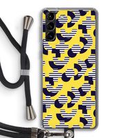 8-bit N°3: Samsung Galaxy S21 Plus Transparant Hoesje met koord