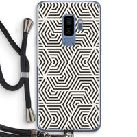 Magic pattern: Samsung Galaxy S9 Plus Transparant Hoesje met koord