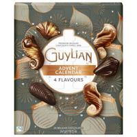 Guylian chocolade adventskalender, doos van 247 gram