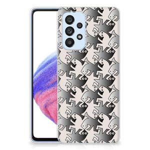 Samsung Galaxy A53 5G TPU Hoesje Salamander Grey