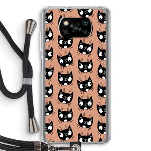 Kat: Xiaomi Poco X3 NFC Transparant Hoesje met koord