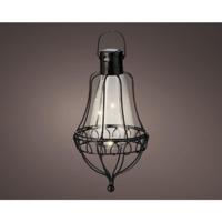 Lumineo Led solar hanglamp h21cm zwart