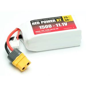 Red Power LiPo accupack 11.1 V 1500 mAh Softcase XT60