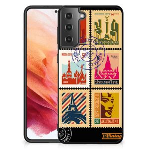 Samsung Galaxy S21 TPU Backcover Postzegels