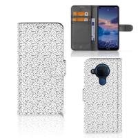 Nokia 5.4 | Telefoon Hoesje | Stripes Dots