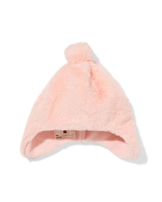 051 Babymuts Pompon Lichtroze (lichtroze)