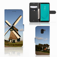 Samsung Galaxy J6 2018 Flip Cover Molen - thumbnail