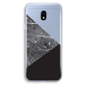 Combinatie marmer: Samsung Galaxy J3 (2017) Transparant Hoesje