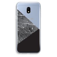 Combinatie marmer: Samsung Galaxy J3 (2017) Transparant Hoesje