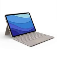 Afneembare toetsenbordbehuizing - LOGITECH - Combo Touch - voor iPad Pro 11 inch (1e, 2e, 3e en 4e generatie) - Zandkleur