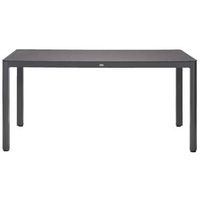 Hartman tafel Lorenzo - grijs - 160x100x75 cm - Leen Bakker - thumbnail