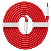 OnePlus Warp Charge USB Type-C Kabel 5481100048 - 1.5m - Rood/Wit - thumbnail