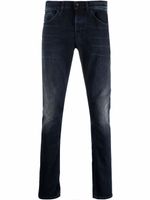 DONDUP jean slim à effet délavé - Bleu