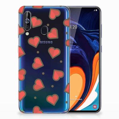 Samsung Galaxy A60 | TPU bumper | Hearts