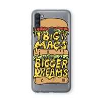 Big Macs Bigger Dreams: Samsung Galaxy A11 Transparant Hoesje