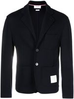 Thom Browne blazer à simple boutonnage - Bleu