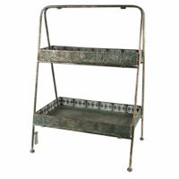 Noor Living etagere messingkleurig 67 cm | 4 stuks