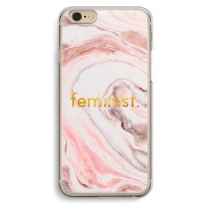 Feminist: iPhone 6 / 6S Transparant Hoesje