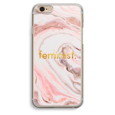 Feminist: iPhone 6 / 6S Transparant Hoesje