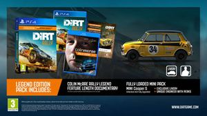 Codemasters DiRT Rally - Legend Edition Dag één Duits, Engels, Spaans, Frans, Italiaans PlayStation 4
