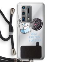Best Friend Forever: Huawei P40 Pro Plus Transparant Hoesje met koord