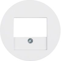 Berker centraalplaat luidsprekerstopcontact R1-R3 wit 10382089