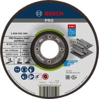 Bosch Accessories Bosch Power Tools 2608602389 Doorslijpschijf gebogen 125 mm 1 stuk(s) Metaal