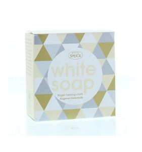 White soap