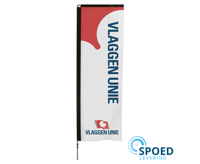 Beachvlag vierkant - Spoed