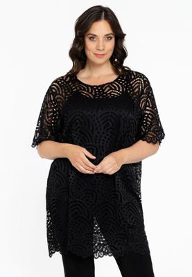 Yoek Shirt Tee | Zwart | Maat 50/52