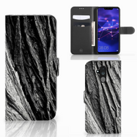 Book Style Case Huawei Mate 20 Lite Boomschors Grijs - thumbnail