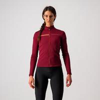 Castelli Sinergia 2 fietsshirt lange mouw bordeaux rood dames