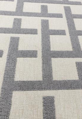 Easy Living - Vloerkleed Antibes AN03 White/Grey Grid -