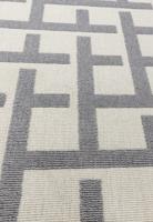 Easy Living - Vloerkleed Antibes AN03 White/Grey Grid -