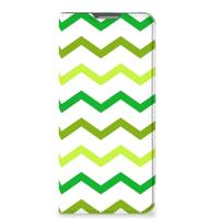 OPPO Reno8 Lite | Hoesje met Magneet | Zigzag Groen