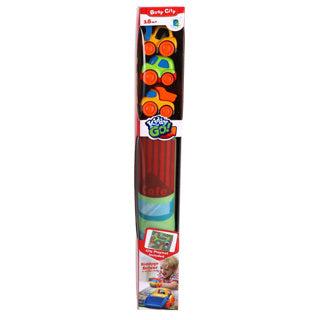 KiddyGo Kiddy go speelmat met 3 auto&apos;s pre school