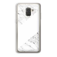 Biggest stripe: Samsung Galaxy A8 (2018) Transparant Hoesje