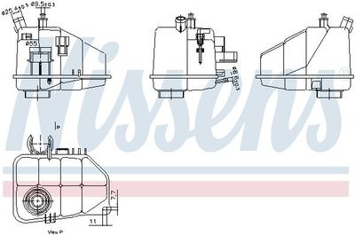 Expansietank, koelvloeistof 996264