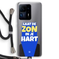 Laat de zon in je hart: Xiaomi Mi Mix 4 Transparant Hoesje met koord
