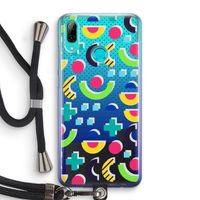 8-bit N°1: Huawei P Smart (2019) Transparant Hoesje met koord
