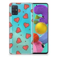 Samsung Galaxy A51 | TPU bumper | Hearts