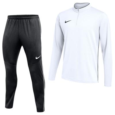 Nike Dri-FIT Park 26 Trainingspak 1/4-Zip Wit Zwart