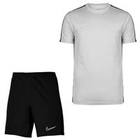 Nike Dri-FIT Academy 23 Trainingsset Grijs Zwart Wit - thumbnail