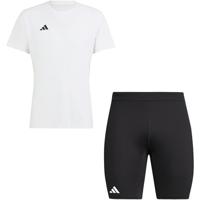 adidas Adizero T-Shirt Korte Legging Set Heren